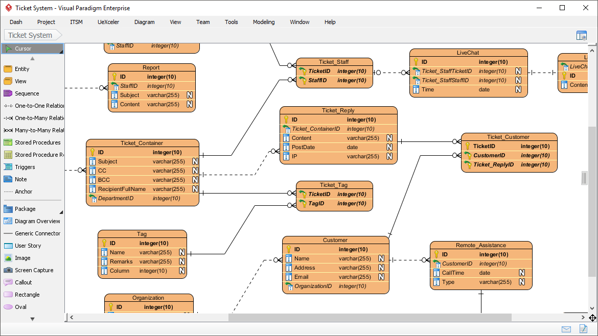 ER Diagram (ERD) Tool